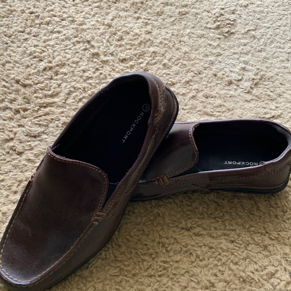 Rockport mens leather loafers